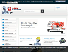 Tablet Screenshot of nowyelektronik.pl